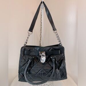 Michael Kors Hamilton Quilted Leather Shoulder Bag